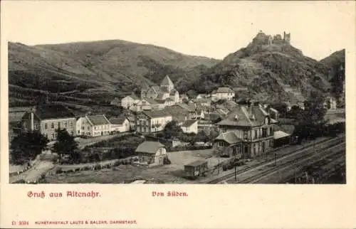 Ak Altenahr im Ahrtal, Blick von Süden