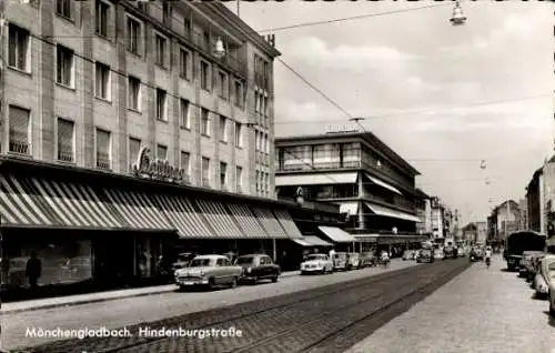 Ak Mönchengladbach am Niederrhein, Hindenburgstraße