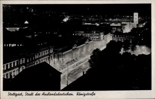 Ak Stuttgart in Württemberg, Königstraße