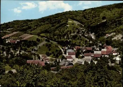 Ak Ringelbach Oberkirch im Renchtal Baden, Teilansicht, Gasthof Pension Salmen