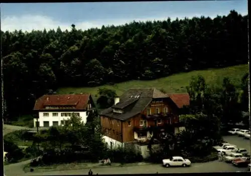 Ak Kapfenhardt Unterreichenbach im Schwarzwald, Gasthof Pension Untere Kapfenhardter Mühle