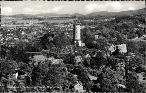 Ak Bielefeld, Sparrenberg, Sparrenburg, Panorama