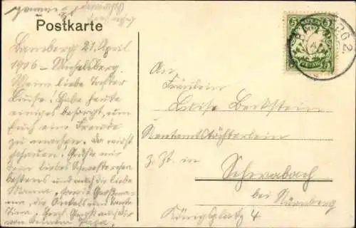 Ak Bamberg in Oberfranken, Panorama, St. Michaelsberg