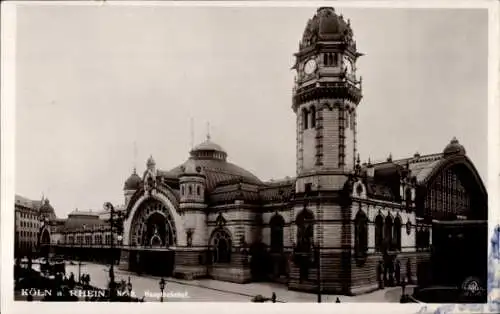 Ak Köln am Rhein, Hauptbahnhof