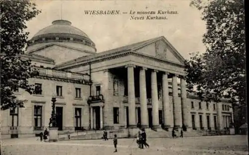 Ak Wiesbaden in Hessen, Neues Kurhaus