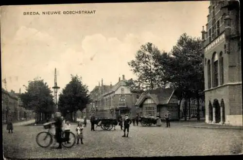 Ak Breda Nordbrabant Niederlande, Nieuwe Boschstraat