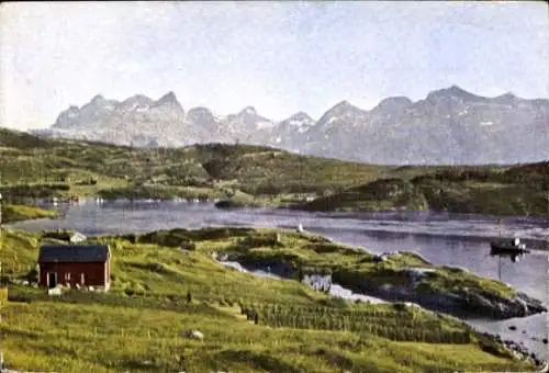 Ak Norwegen, Saltstraumen, Borvasstindene