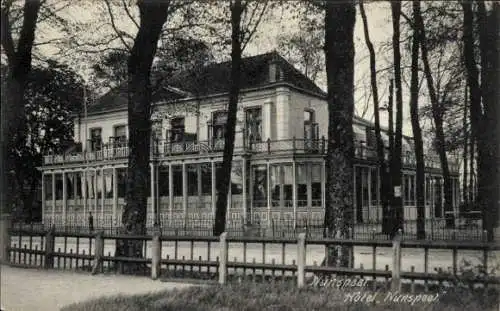 Ak Nunspeet Gelderland, Hotel Nunspeet