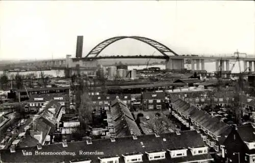 Ak Rotterdam Südholland Niederlande, Van-Brienoord-Brücke