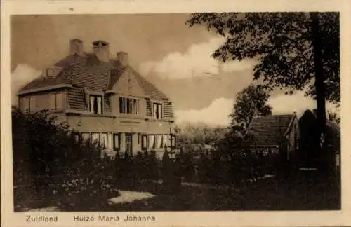 Ak Zuidland Südholland, Huize Maria Johanna