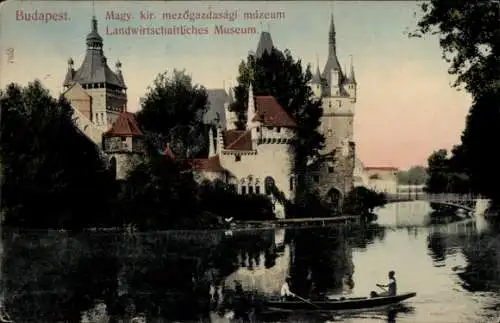 Ak Budapest Ungarn, Landwirtschaftliches Museum