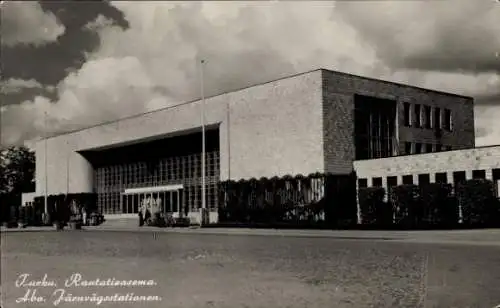 Ak Turku Åbo Finnland, Bahnhof