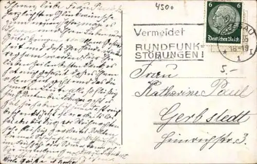 Ak Dessau in Sachsen Anhalt, Zerbster Straße, Rathaus