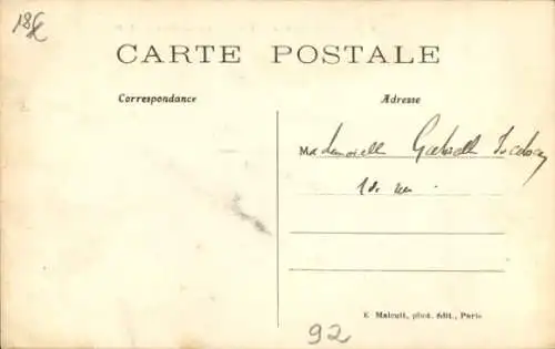 CPA Robinson Hauts de Seine, âne récalcitrant