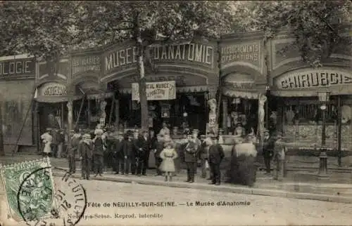 CPA Neuilly sur Seine Hauts de Seine, Musee d'Anatomie