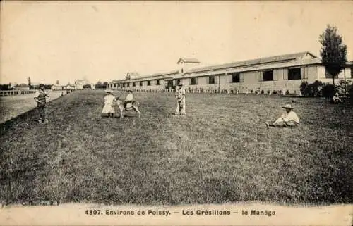 Ak Poissy-Yvelines, Les Grésillons, Manège