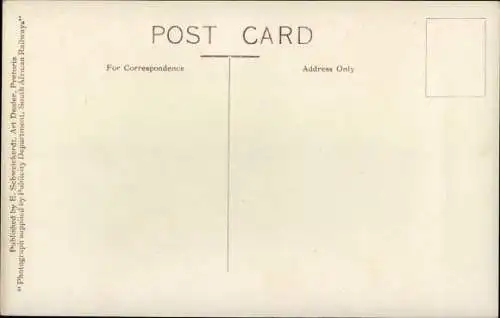 Ak Pretoria Südafrika, President Paul Kruger's House, Portrait