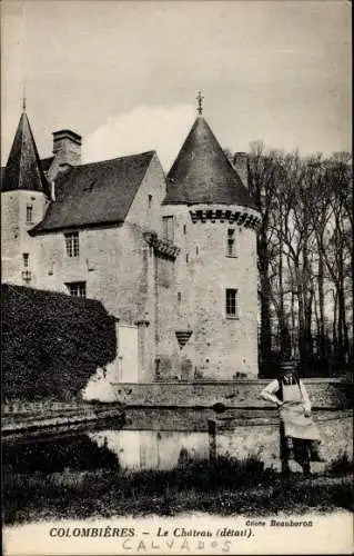 Ak Colombières Calvados, Le Chateau