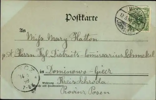 Mondschein Ak Zwickau in Sachsen, Paradiesbrücke, Mulde