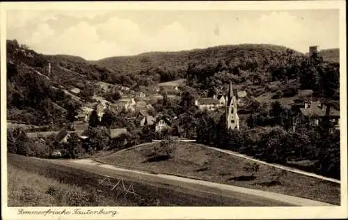 Ak Tautenburg in Thüringen, Gesamtansicht