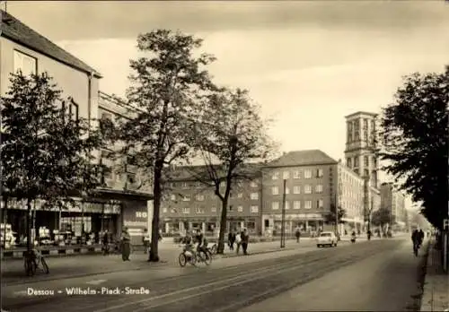 Ak Dessau in Sachsen Anhalt, Wilhelm-Pieck-Straße