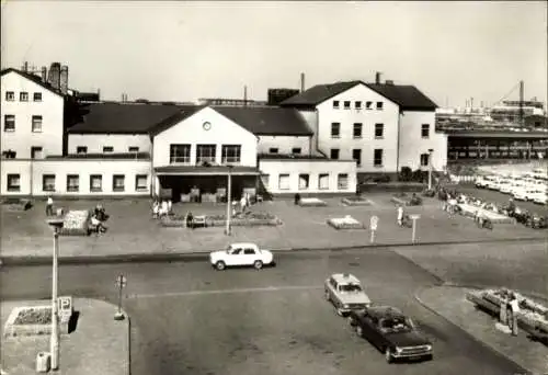 Ak Bitterfeld in Sachsen Anhalt, Bahnhof