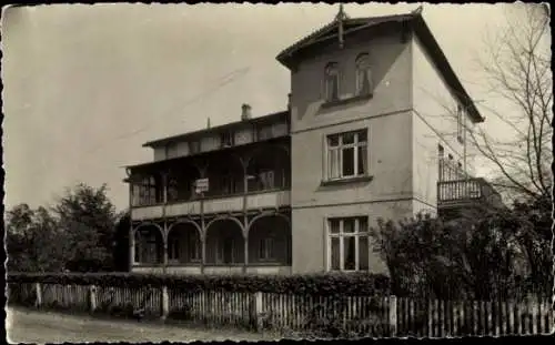 Ak Ostseebad Graal Müritz, Haus im Ort