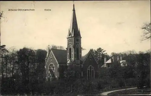 Ak Hamburg Altona Othmarschen, Kirche