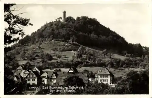 Ak Bad Blankenburg in Thüringen, Greifenstein