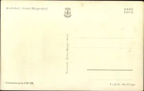 Ak Harpersdorf Kraftsdorf in Thüringen, Panorama