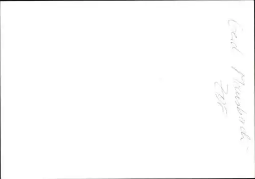 Ak Moderator Gerd Mausbach, ZDF, Portrait, Autogramm