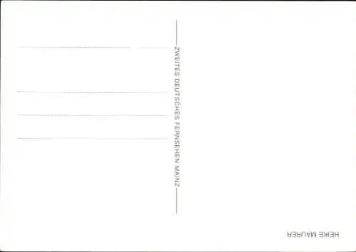 Ak Moderatorin Heike Maurer, Portrait, Autogramm