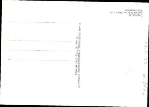 Ak Schauspielerin Michaela May, Portrait, Autogramm