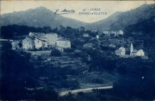 Ak Poggio d’Oletta Haute Corse, Gesamtansicht