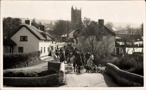 Foto Broadhembury Devon England, Jagd 1947