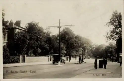 Foto Ak Lee on the Solent Hampshire England, Eltham Road