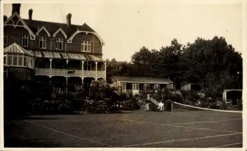 Foto Ak Shanklin Isle of Wight England, Tennisplatz