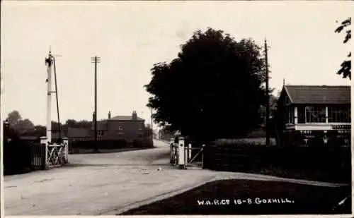 Foto Ak Goxhill North East Lincolnshire England, Straße, Wohnhaus