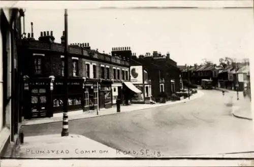 Foto Ak Plumstead London England, Plumstead Common Road