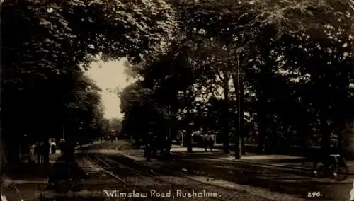 Foto Ak Rusholme Manchester England, Wilmslow Road