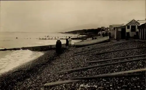 Foto Ak Aldwick Sussex England, Strand