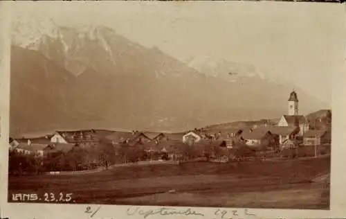 Foto Ak Lans in Tirol, Gesamtansicht