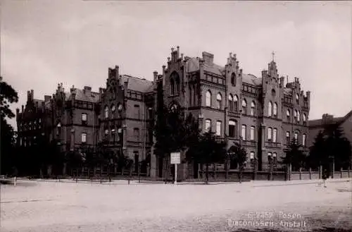 Kabinettfoto Poznań Posen, Draconissen Anstalt