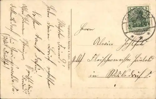 Ak Geringswalde Sachsen, Teichpartie