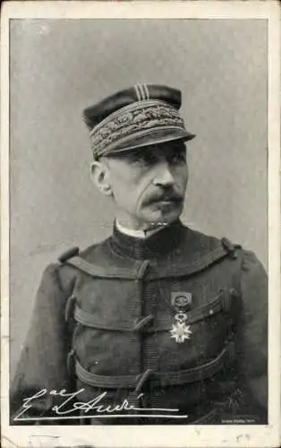 Ak Louis Joseph André, Französischer General und Kriegsminister, Portrait in Uniform