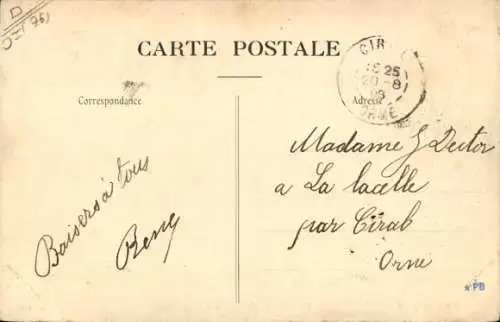 Künstler Ak Les Cotes de la Manche, Sortie d'un Canot de sauvetage