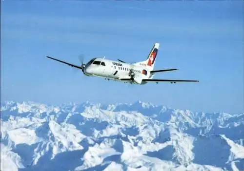 Ak Passagierflugzeug Crossair, Saab 340 Cityliner