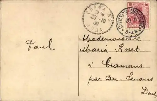 Ak Kaisermanöver, Deutsche Offiziere