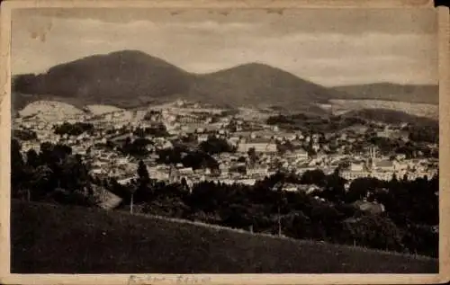 Ak Baden Baden am Schwarzwald, Panorama, Baden-Baden von der Friesenhöhe