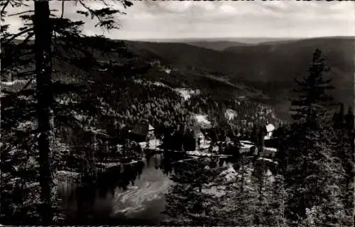 Ak Mummelsee Seebach im Schwarzwald Baden, Panorama